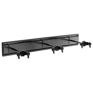 Геркулес HCGSP-402SB Настенный держатель для 3 гитар Hercules Stands HCGSP-402SB 3-Guitar Wall Rack