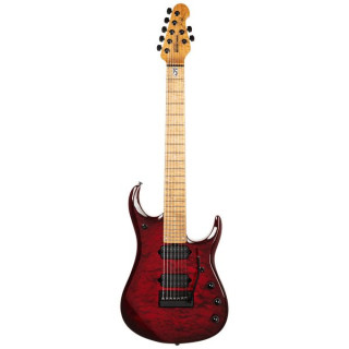 Музыкальный дом Петруччи JP15 7 Красное отлив с квилтом Music Man Petrucci JP15 7 Red Tide Quilt