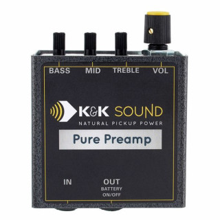 Преамп для акустических инструментов K&K Pure Preamp K&K Pure Preamp