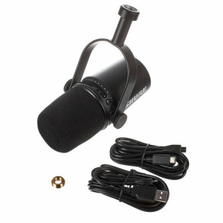 Набор для подкастов Shure MV 7 Black Podcast Bundle Shure MV 7 Black Podcast Bundle