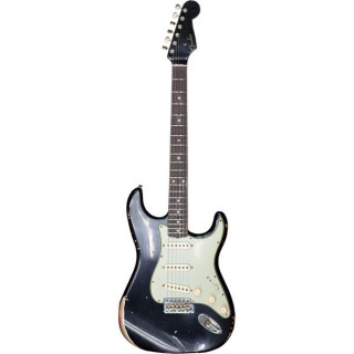 Фендер 1960 Страт МР Релик Блэк Fender 1960 Strat MP Relic Black