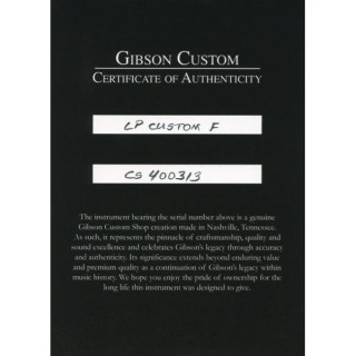 Гибсон, 70-й Лес Пол Каст. HPT FRW #1 Gibson 70th Les Paul Cust. HPT FRW #1