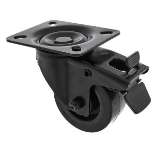Черное колесо Roadworx с тормозом 80 мм Roadworx Black Wheel Braked 80mm