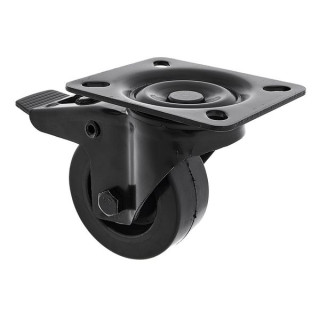 Черное колесо Roadworx с тормозом 80 мм Roadworx Black Wheel Braked 80mm