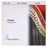 Струна для педальной арфы Bow Brand Pedal Natural Gut 4th C No.24 Bow Brand Pedal Natural Gut 4th C No.24