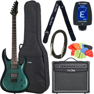Электрогитара Harley Benton R-446 Flip Flop Blue Bundle №574197 (Комплект)