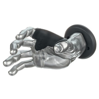 Крепление для гитары GuitarGrip Silver Metallic Male Hand RH