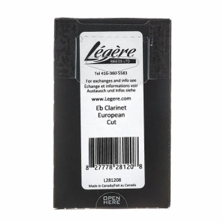 Legere Европейской огранки Eb-кларнет 3.25 Legere European Cut Eb-Clarinet 3.25
