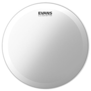 Пластик для бас-барабана Evans 20" EQ4 Frosted Bass Drum Evans 20" EQ4 Frosted Bass Drum