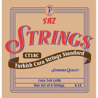 Saz CT18C Cura Standard Strings Saz CT18C Cura Standard Strings