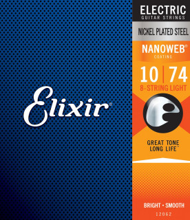 Струны Elixir Nanoweb 12062