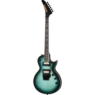 Гитары Kramer Штурмовые с фигурным рисунком Карибского синего цвета Kramer Guitars Assault Figured Caribbean Blue