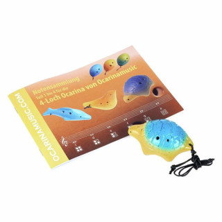 Thomann Ocarina 4H G сопрано Turtle BL Thomann Ocarina 4H G Soprano Turtle BL