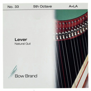 Смычковая марка NG 5-я струна для гуслей №33 Bow Brand NG 5th A Gut Harp String No.33