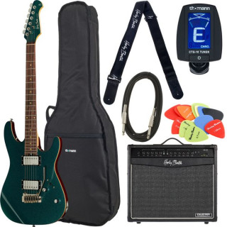 Электрогитара Harley Benton Fusion-III HH EB OCT Bundle №567172 (Комплект)