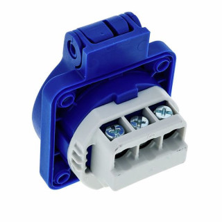 Розетка PCE 105-0b S-Nova синяя PCE 105-0b S-Nova Socket Blue