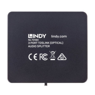 Разветвитель TosLink на 3 порта Lindy Lindy 3 Port TosLink Splitter