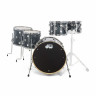 Барабанная установка DW Finish Ply Rock Grey Crystal DW Finish Ply Rock Grey Crystal