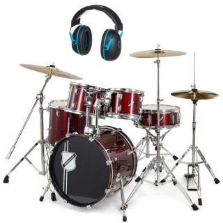 Ударная установка Millenium Focus 18 красная Набор №509664 Millenium Focus 18 Drum Set Red Bundle №509664