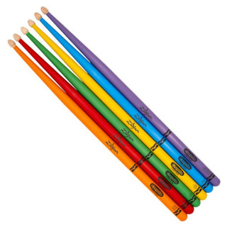 Zildjian Crayola Kids Палочки для барабанов Zildjian Crayola Kids Drumsticks