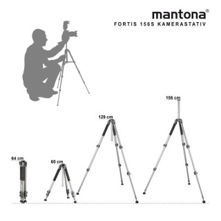 Трипод для камеры Mantona Basic Fortis 156S Tripod Mantona Basic Fortis 156S Tripod