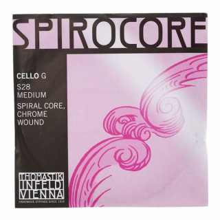 Thomastik S28 Spirocore G Чело 4/4 M Thomastik S28 Spirocore G Cello 4/4 M