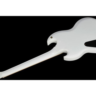 Harley Benton DC-Изготовленный на заказ белый комплект Harley Benton DC-Custom White Bundle