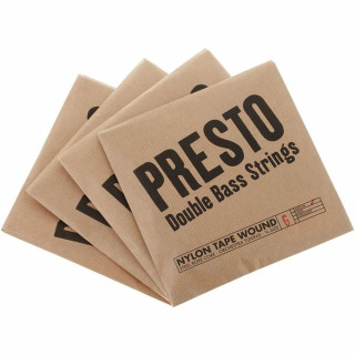 Струны для контрабаса Presto Nylonwound Medium Presto Nylonwound Medium