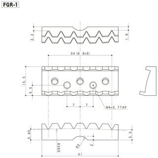 Стопорная гайка Gotoh FGR-1-C Gotoh FGR-1-C Locking Nut