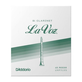 Трость для кларнета DAddario Woodwinds La Voz Bb- Clarinet H DAddario Woodwinds La Voz Bb- Clarinet H