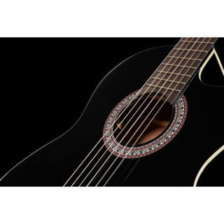 Классическая гитара Thomann Classic-CE 4/4 Guitar Black Thomann Classic-CE 4/4 Guitar Black