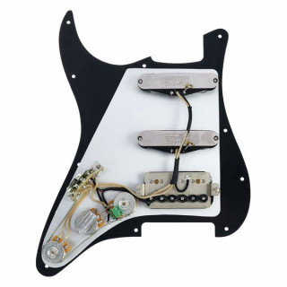 Набор звукоснимателей Mojotone 58 Quiet Coil HSS Pickguard BK