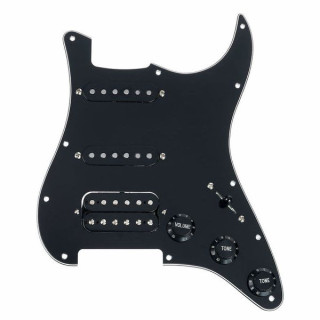 Набор звукоснимателей Mojotone 58 Quiet Coil HSS Pickguard BK