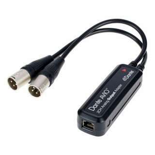 Адаптер аналогового выхода Dante AVIO 0x2 Dante AVIO Analog Output Adapter 0x2
