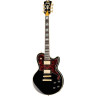 Электрогитара DAngelico Deluxe Atlantic Solid Black