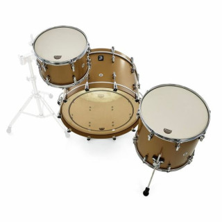 Металл Sonor SQ1 Rock GT из сатинированного золота. Sonor SQ1 Rock GT Satin Gold Metal.