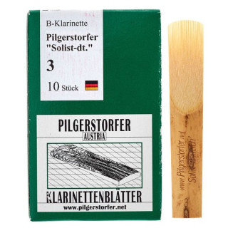 Трость для кларнета Pilgerstorfer Solist-dt. Bb-Clarinet 3.0 Pilgerstorfer Solist-dt. Bb-Clarinet 3.0