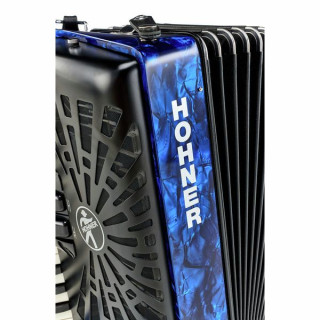 Аккордеон Hohner Bravo II 48 Blue silent key Hohner Bravo II 48 Blue silent key
