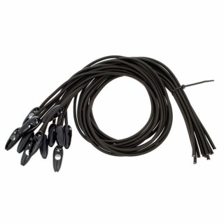 Stairville Spannflex 100см черный 12шт. Stairville Spannflex 100cm Black 12pcs.