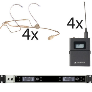 Беспроводная система Sennheiser EW-DX EM 4 Dante S2-10 Bundle №615120 (Комплект)
