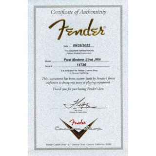 Реликвия Fender Postmodern Strat RW ABLK Fender Postmodern Strat RW ABLK Relic