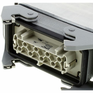 Stairville Harting 16 - двусторонний дистрибутив HAN. Stairville Harting 16 HAN 2-Way Distrib.