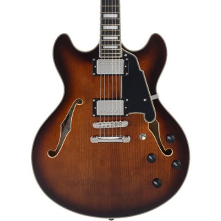 Электрогитара DAngelico Premier DC Brown Burst