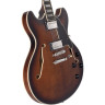 Электрогитара DAngelico Premier DC Brown Burst