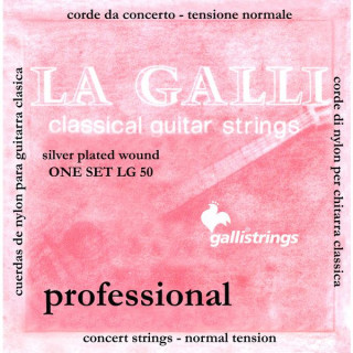 Струны для классической гитары Galli Strings LG50 La Galli Classical Guitar Galli Strings LG50 La Galli Classical Guitar