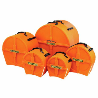 Жесткий футляр HRockFus3 F.Комплект с подкладкой оранжевого цвета Hardcase HRockFus3 F.Lined Set Orange
