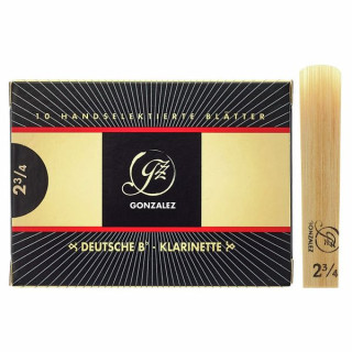Трости для кларнета Gonzalez Clarinet Reed German 2.75 Gonzalez Clarinet Reed German 2.75
