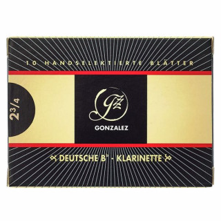 Трости для кларнета Gonzalez Clarinet Reed German 2.75 Gonzalez Clarinet Reed German 2.75