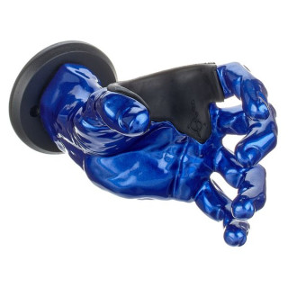 Крепление для гитары GuitarGrip Male Hand Blue Metallic Left