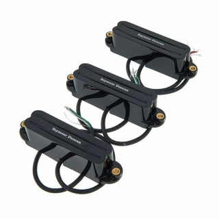 Комплект горячих направляющих Seymour Duncan ST-Style черного цвета Seymour Duncan ST-Style Hot Rails Set Black